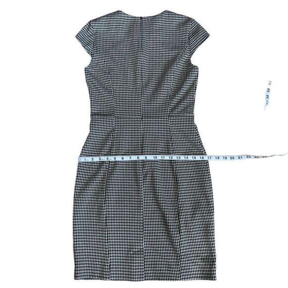 H&M Houndstooth Sheath Dress Size 4 - Picture 10 of 13